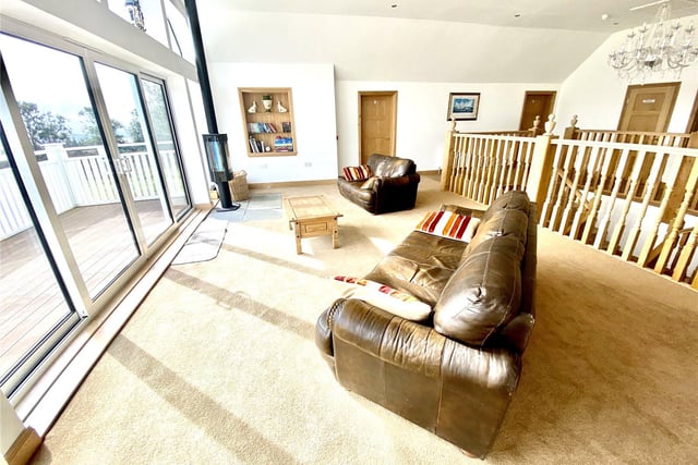 Galleried landing.