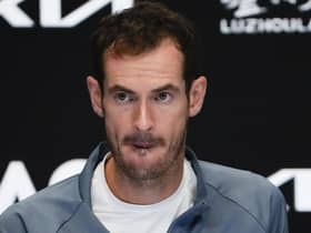 Andy Murray speaks to the press after his third-round defeat at the Australian Open.