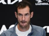 Andy Murray speaks to the press after his third-round defeat at the Australian Open.