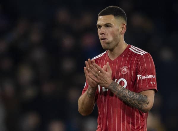 Christian Ramirez has left Aberdeen after agreeing a return to the MLS. (Photo by Ross MacDonald / SNS Group)