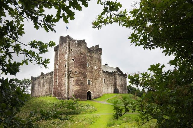 A popular filming location, Doune Castle has featured in Game of Thrones as Winterfell, in Outlander as Castle Leoch, and in various scenes in Monty Python and the Holy Grail. Located in the Stirling district, this castle was built in the 13th Century. It is the home of Regent Albany, "Scotland's uncrowned king", and today is run by Historic Environment Scotland.
