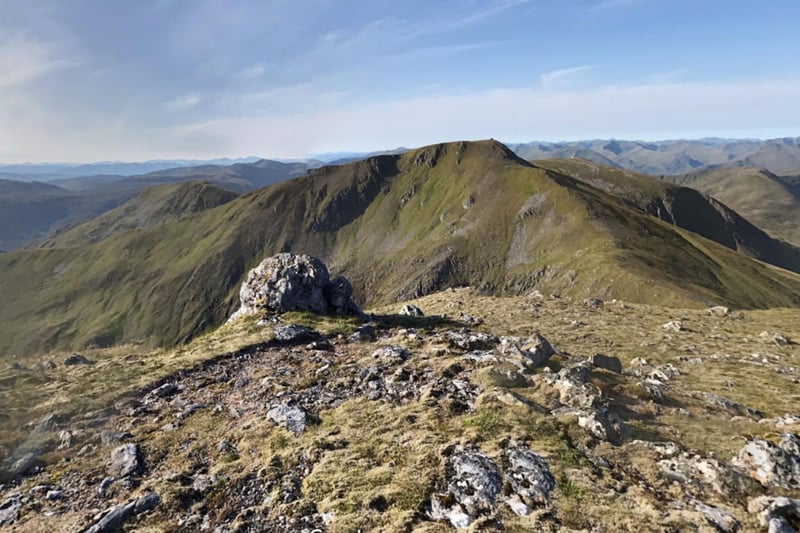 If you climb to the top of Càrn Eige, this otherworldly sight is what awaits you. Standing at 1,183m (3,881ft), it is the highest munro in the north of Scotland, located on the border of Inverness and Ross and Cromarty. Càrn Eige is often scaled alongside its neighbour Mam Sodhail in a sort of horse-shoe shaped hike, which can take 10-13 hours. It should also be noted Càrn Eige is around 10km from the nearest road.
