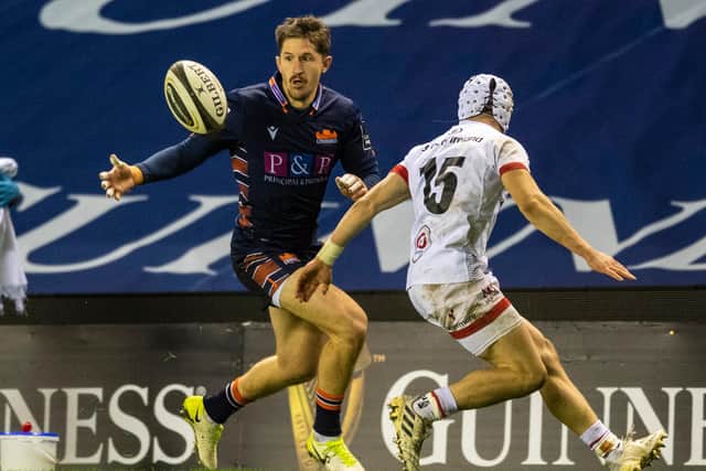 Edinburgh scrum-half Henry Pyrgos began his pro career in Scotland with Glasgow Warriors. Picture: Ross Parker / SNS