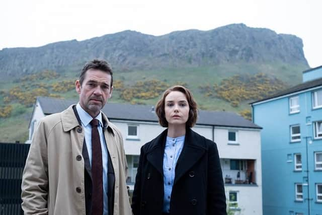 Dougray Scott and Joanna Vanderham lead the cast of Crime.