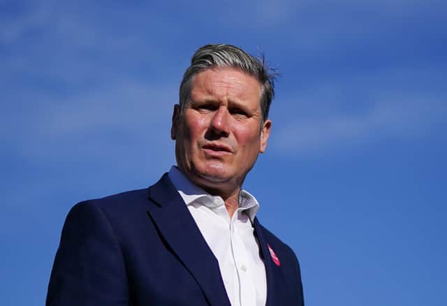 Keir Starmer, leader of the Labour Party, has alienated some female party members over his commitment to protect trans rights. PIC: Contributed.