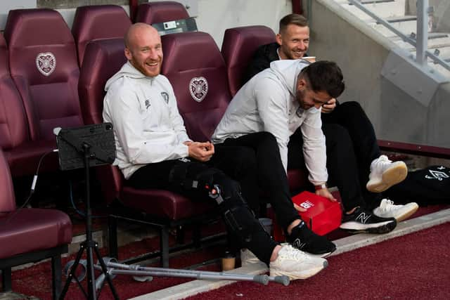 Liam Boyce suffered a cruciate ligament injury in August.  (Photo by Ross Parker / SNS Group)