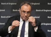 Andrew Bailey, governor of the Bank of England, said he recognised the "hardship" facing many people. Picture: Frank Augstein/WPA Pool/Getty