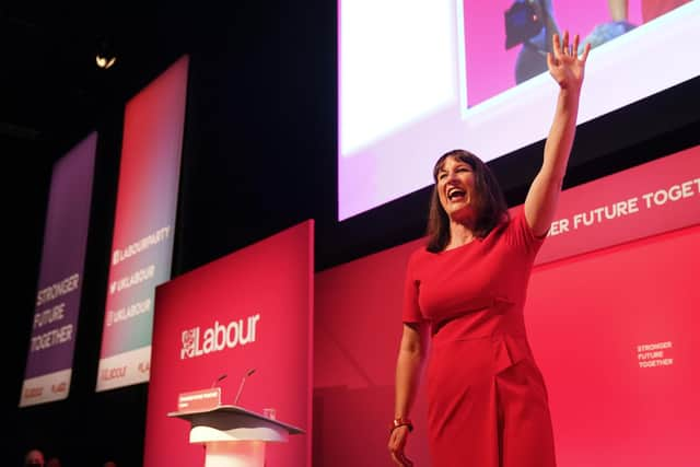 Shadow Chancellor of the Exchequer, Rachel Reeves, after addressing the Labour Party conference in Brighton. Picture: Gareth Fuller/PA Wire