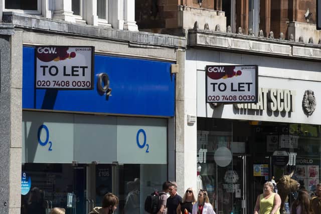 High-street vacancies increased to 14.5 per cent in the second quarter of this year. Picture: Lisa Ferguson.