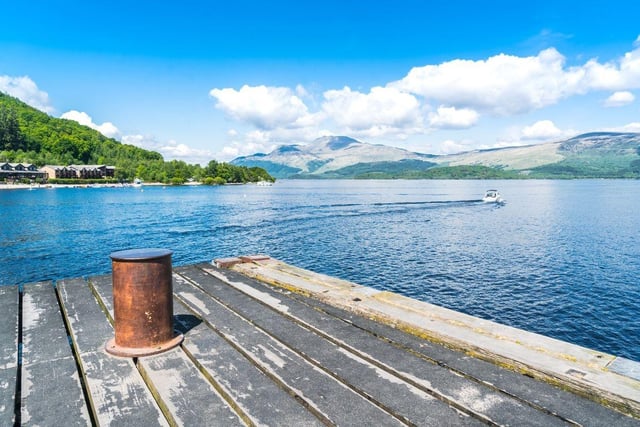 With a surface area of 71 square kilometres, Loch Lomond is by a significant distance the largest loch in Scotland, but at 190 metres is only the third deepest. The surrounding Loch Lomond & The Trossachs National Park was Scotland's first national park and the 'bonnie banks' are used by a range of villages, hotels and recreational businesses.