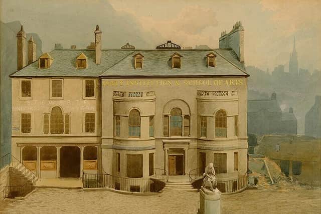 The School of Arts of Edinburgh moved to Adam Square in the Old Town in 1837. Picture: Heriot Watt University