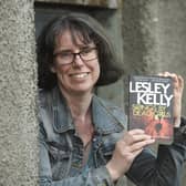 Author Lesley Kelly the second book in her Heath of Strangers series,  Songs By Dead Girls