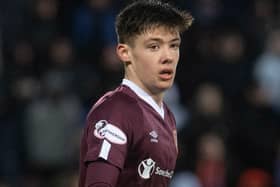 Hearts teenager Aaron Hickey is a wanted man.