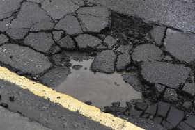Highland Council will borrow money to help fix the state of the authority's crumbling roads. Picture: Lisa Ferguson