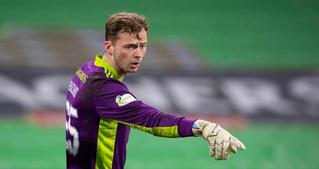 Pat Bonner says he would give Conor Hazard (pictured) the chance to prove himself over the next four months in end the switching between three keepers that has happened this season. (Photo by Craig Foy / SNS Group)