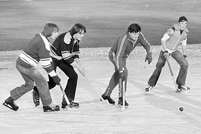 Berry Hill Park Ice Hockey back in 1980