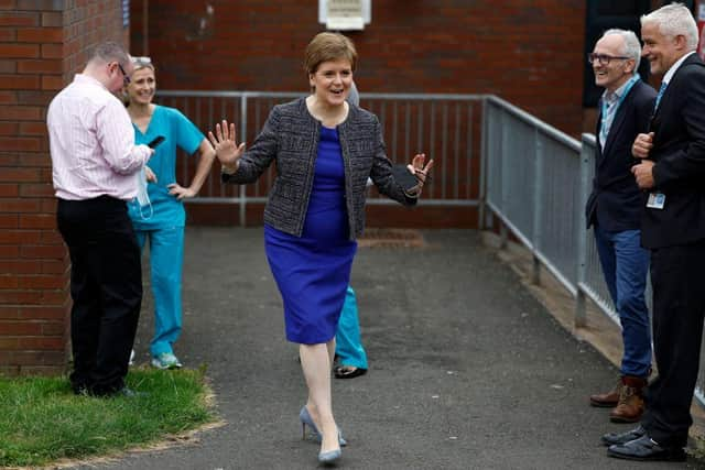 Is First Minister Nicola Sturgeon trying to have her cake and eat it, wonders reader (Picture: Jeff J Mitchell/Getty)