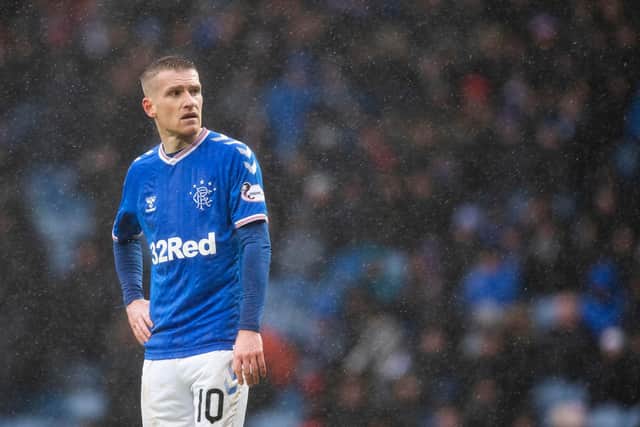 Rangers midfielder Steven Davis has flown home for personal reasons. Picture: SNS