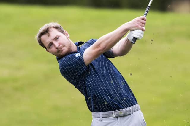 Calum Fyfe in action during the Farmfoods Scottish Challenge supported by The R&A at Newmachar Golf Club. Picture: Paul Devlin/Getty Images.