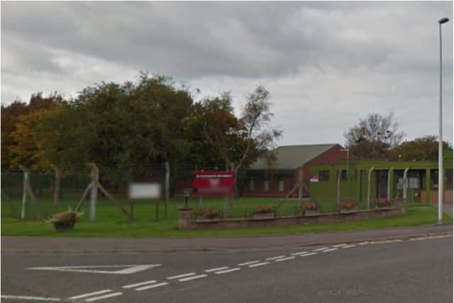 An investigation has been launched into the unexplained death after the man was found on a road next to Kinloss Barracks in Moray on Sunday morning.