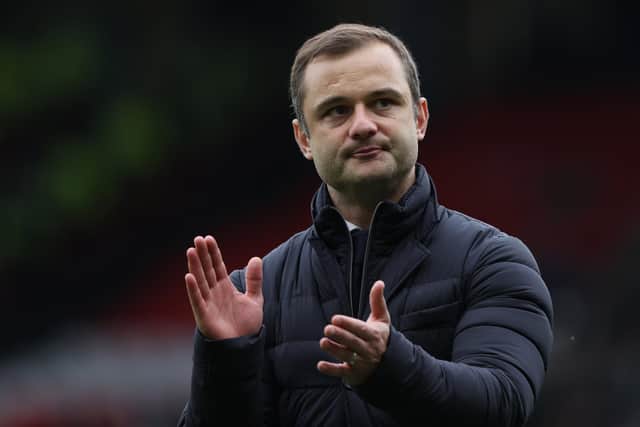Shaun Maloney applauds the Hibs fans after the defeat by Hearts.