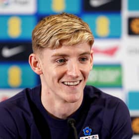 Anthony Gordon is now firmly an England player.