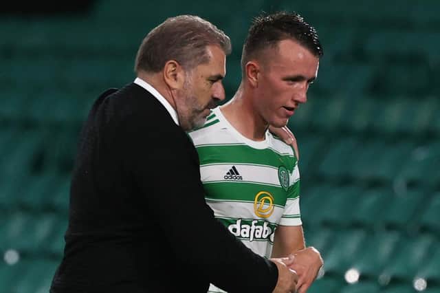 David Turnbull says Ange Postecoglou is always 'demaning more' from his Celtic players (Photo by Craig Williamson / SNS Group)