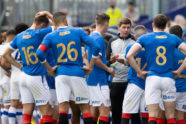 Steven Gerrard will be hoping to steer Rangers to back-to-back league titles. (Photo by Craig Williamson / SNS Group)