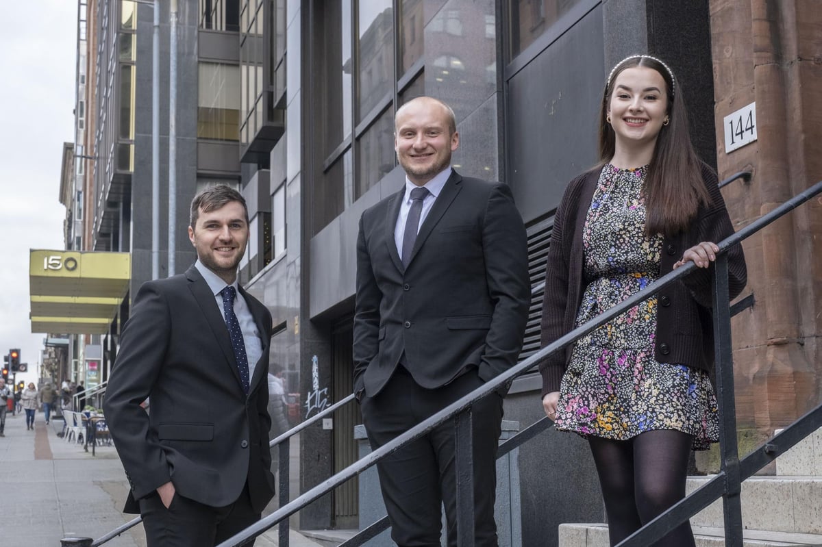 Glasgow legal firm unveils trio of appointments following 'period of continued growth'