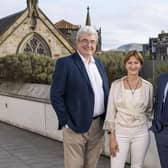 From left: Charles Sweeney, Kirsten Lord, and David Ovens. Picture: Jamie Williamson.