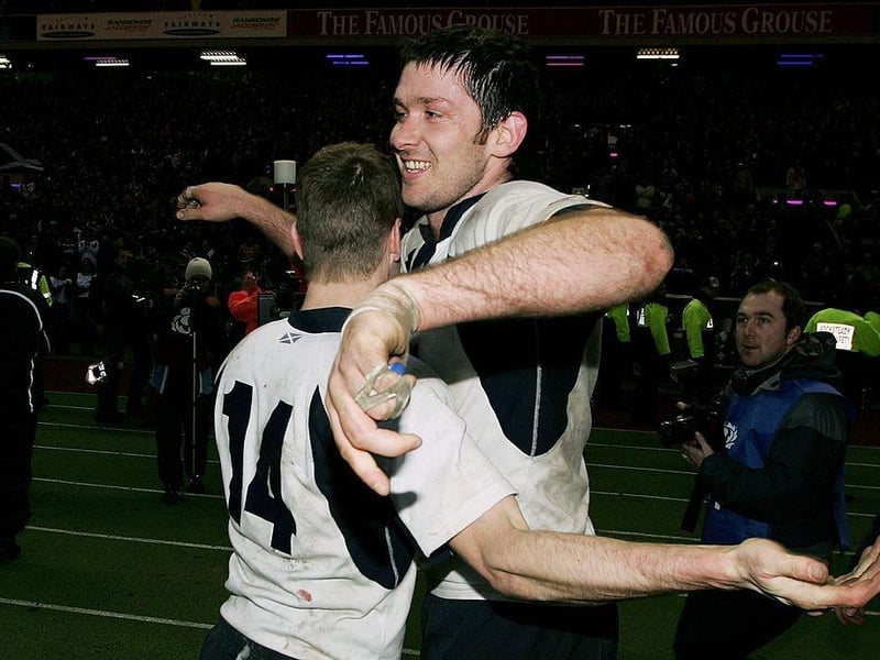 Lock Scott Murray had a decade of playing for Scotland from 1997-2007, winning a total of 87 caps.