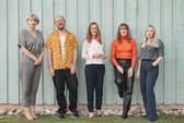 From left: Spey partners Eleanor Bradford, Rob Mathie, Marion Cordiner, founder Jennifer Robertson and Emma Scott. Picture: contributed.