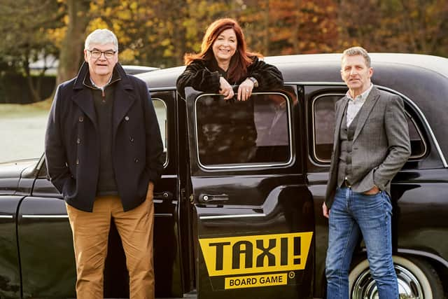 From left: Gordon Drysdale, Lynne Cadenhead and Derek Carroll. Picture: Malcolm Cochrane.