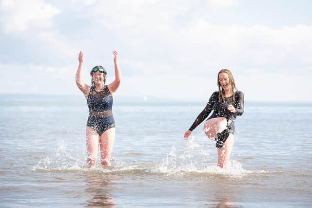 Writers Anna Deachon and Vicky Allan are appearing at MarineFest, discussing their passion for wild swimming. Picture: Anna Moffat