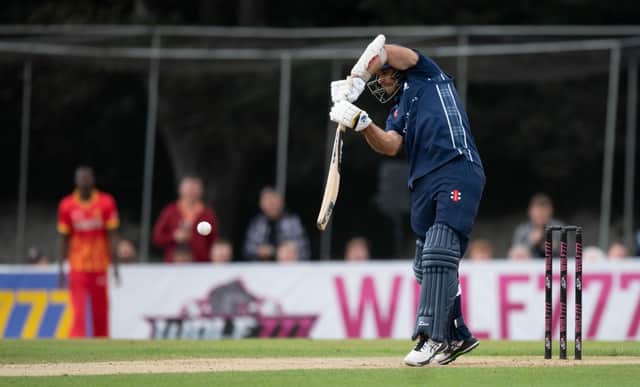 Kyle Coetzer will be in action for Scotland in Pearland.