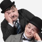 Barnaby Power and Steven McNicoll star in the new production of Laurel & Hardy at the Lyceum Theatre, Edinburgh PIC: Alan McCredie
