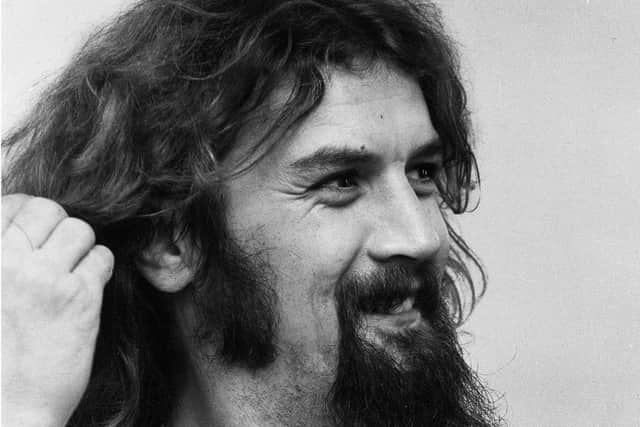 The cover image from Sir Billy Connolly's forthcoming autobiography, Windswept and Interesting.