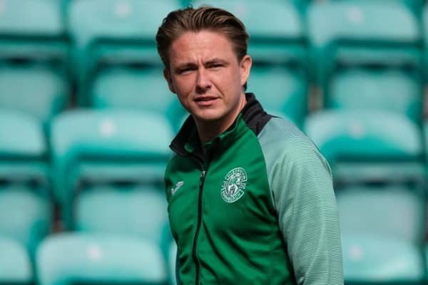 Scott Allan left Hibernian this summer. (Photo by Ewan Bootman / SNS Group)