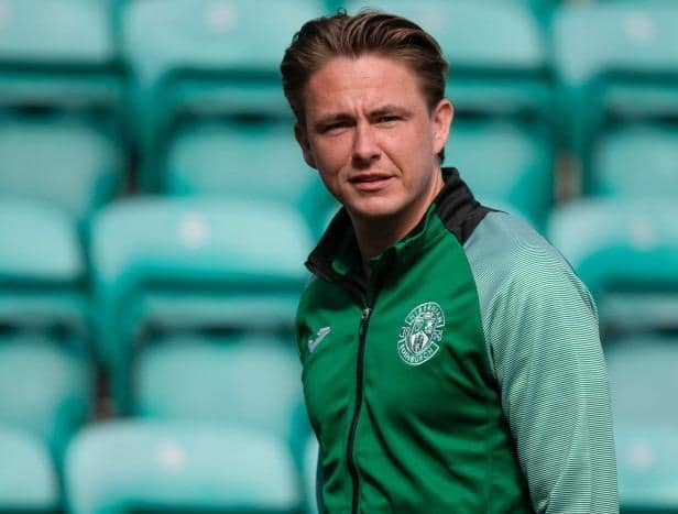 Scott Allan left Hibernian this summer. (Photo by Ewan Bootman / SNS Group)