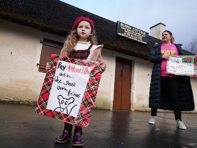 Scottish Education Secretary Shirley-Anne Somerville said: “Strikes in our schools are in no one’s interest – including for pupils, parents and carers who have already had to deal with significant disruption over the past three years.

“I continue to urge teaching unions to reconsider current industrial action while talks are ongoing.”
