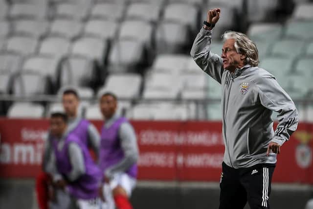 Benfica boss Jorge Jesus is looking to mastermind a win over Rangers.
