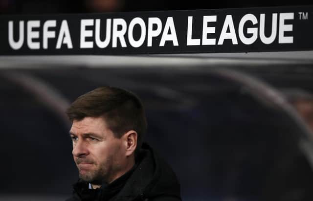 It's another year in the group stage of the Europa League for Steven Gerrard (Photo by Ian MacNicol/Getty Images)