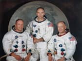 The three members of the Apollo 11 mission: Commander Neil Armstrong, Command Module Pilot Michael Collins and Lunar Module Pilot Edwin 'Buzz' Aldrin Jr. (Getty Images)
