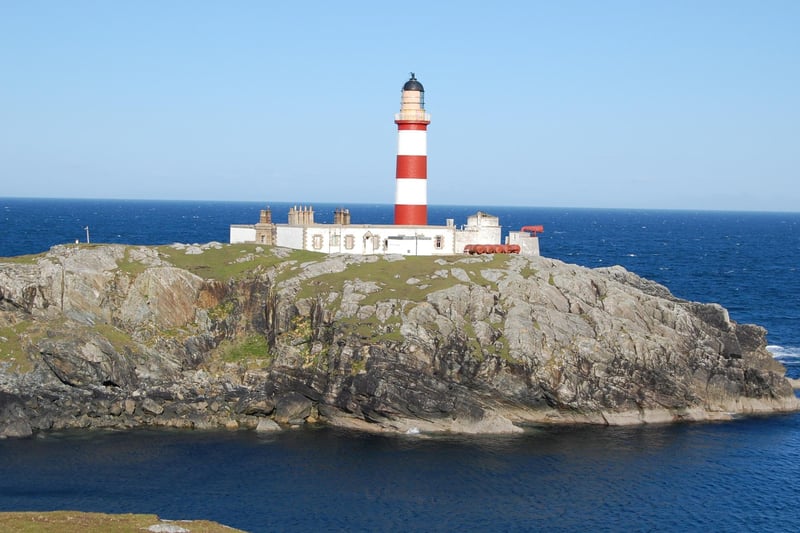 The Eilean Glas Lighthouse was one of the first four lighthouses to be constructed in Scotland; it can be found on the island of Scalpay.