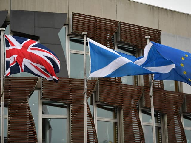 TheCityUK report showed that some 37 per cent of Scottish financial services exports went to the EU and the remaining 63 per cent went to the rest of the world. Picture: Jeff J Mitchell/Getty Images