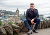 Gray O'Brien plays Rebus in Ian Rankin's play Rebus: A Game Called Malice at the Festival Theatre, Edinburgh. Pic: Lisa Ferguson