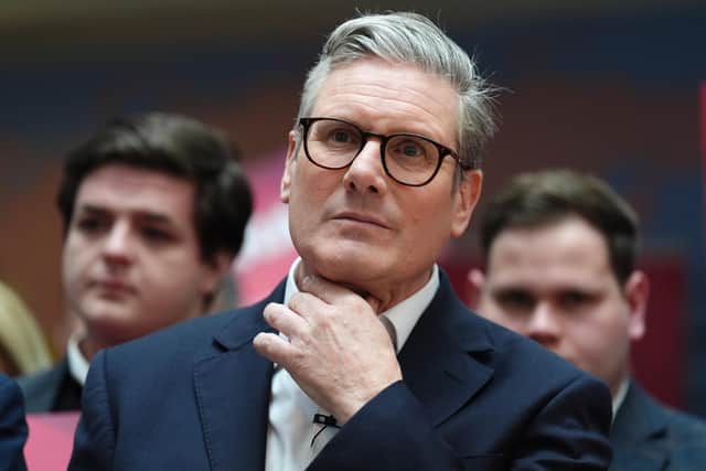 Labour leader Sir Keir Starmer has declined to commit to overhauling drug legislation (Photo by Andrew Milligan/PA)