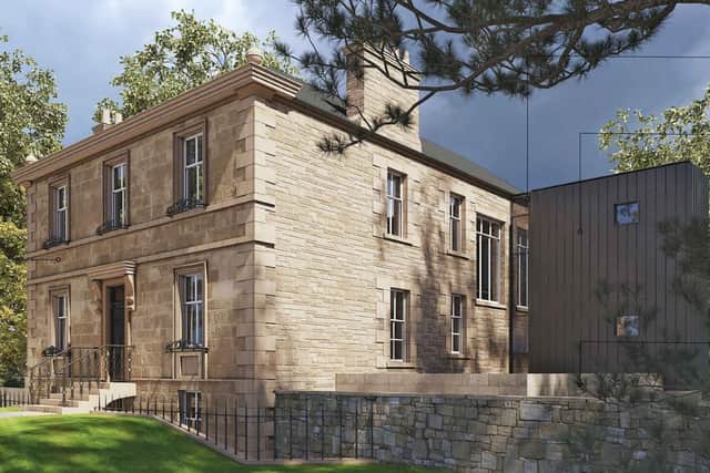 The historic residence In Edinburgh’s Church Hill will be transformed into six homes.