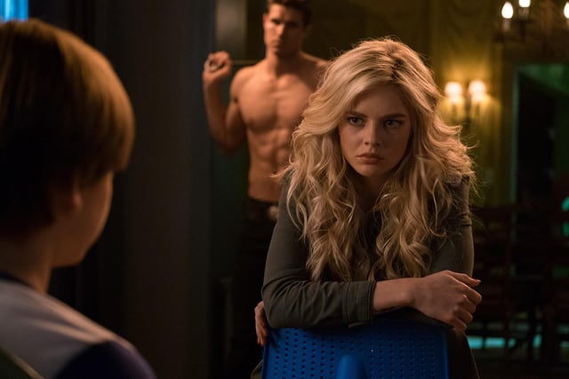 Some say dark comedy, others call it gore. The Babysitter is not for the faint of heart, stabbing, shooting and even by a fireplace poker run all the way through someone's head. Eeek.