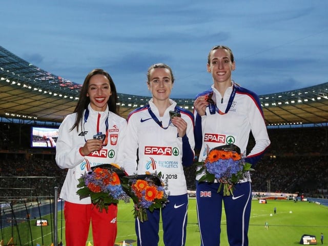 Muir's first European Championships medal came in Berlin in 1018. Great Britain's Laura Weightman claimed bronze in the race.